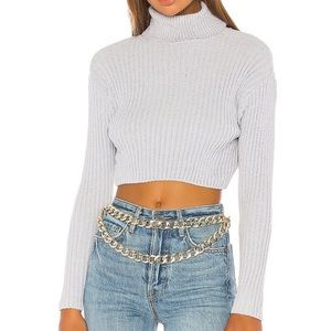 Tammy ribbed turtle neck sweater